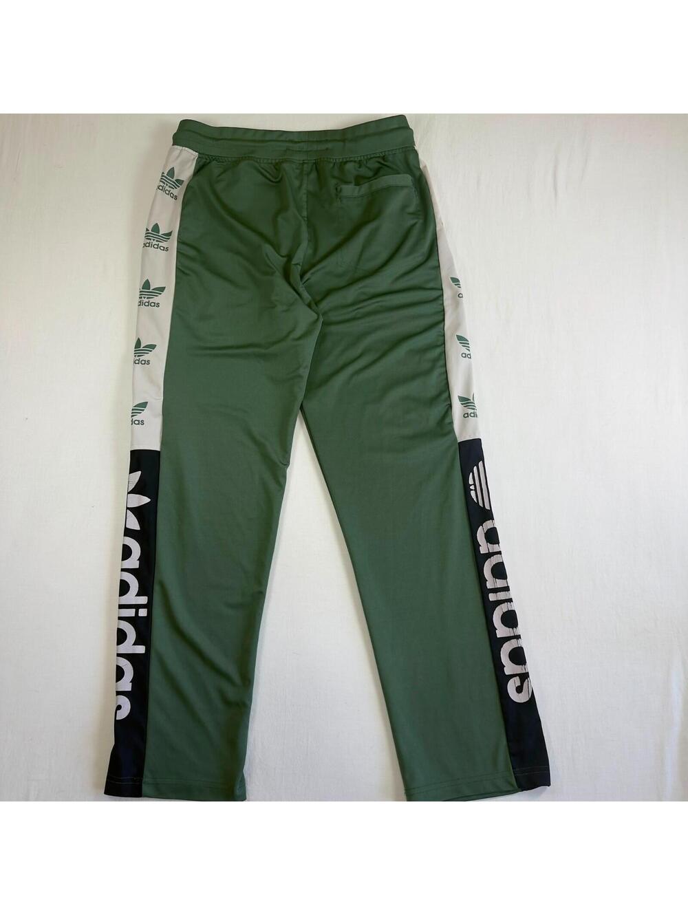 Adidas Y2k Originals Relaxed fit straight leg Sage Green Pants Mens XL High Rise